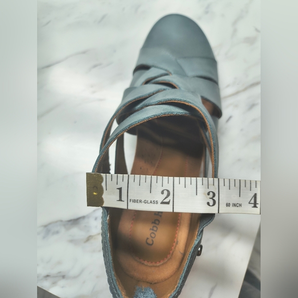 Cobb Hill Women's Laurel Woven Teal Wooven Booties Size: 11 Comfort Boots NWOT - Picture 11 of 12